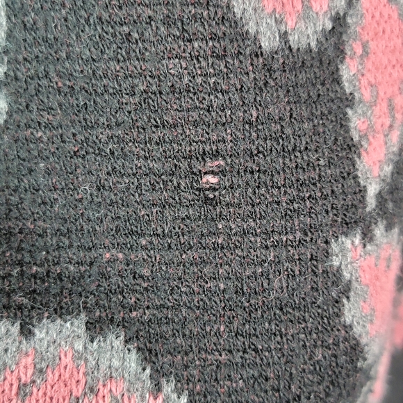 Great Times Vintage Made in USA Floral Mock Turtle Neck Sweater Women's Unsized - Picture 10 of 14